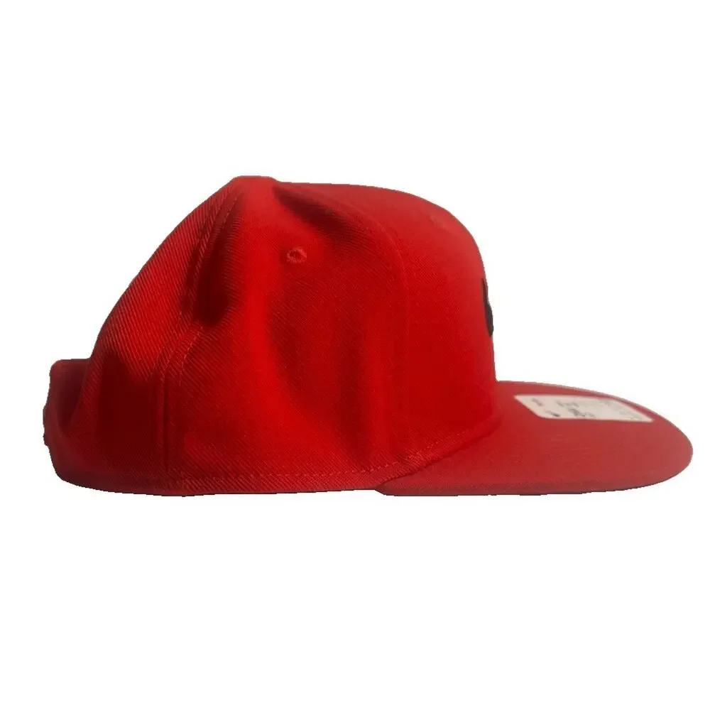 Nike Pro Cap Youth Snapback Hat Child 4-7 University Red Black Swoosh NWT
